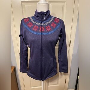 Helly Hansen Purple and Red Women's Sweatshirt
